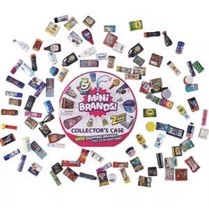 5 Surprise Mini Brands Collectors Case Series 1 by Zuru (Includes 2 Mini Toys)